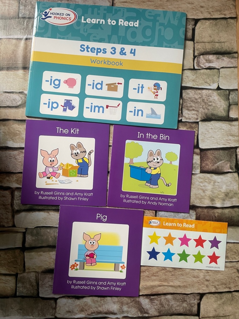 Learn to Read Steps 3 & 4 Workbook - Teal